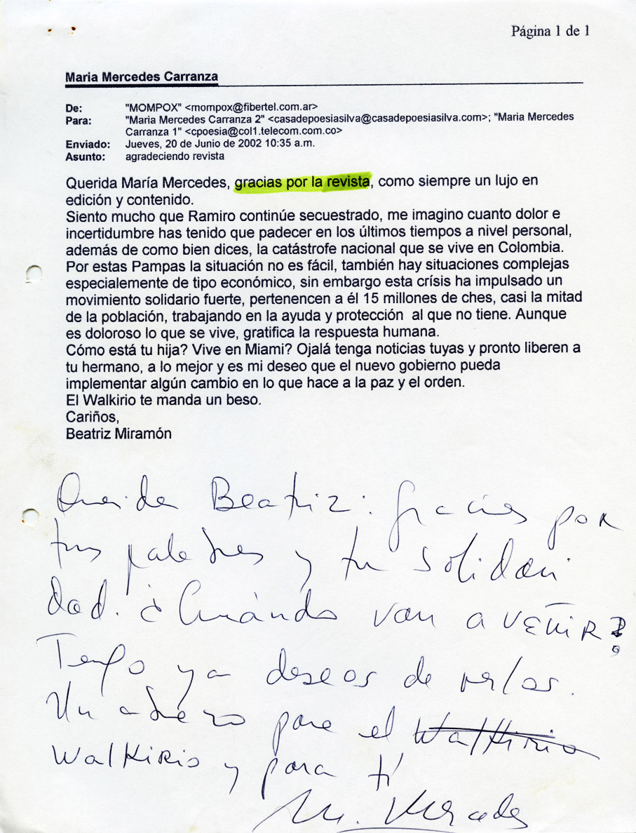 Beatriz Miramón a MMC (2002)